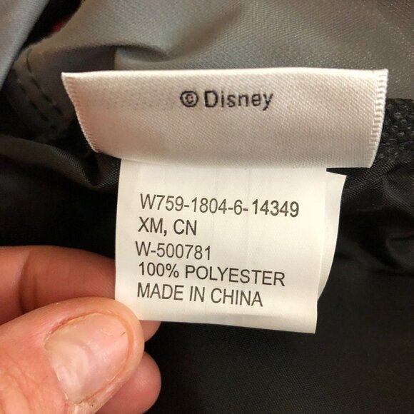 NWT Walt Disney World Backpack Mickey Mouse Black Red Yellow School Bookbag Bag main image 13